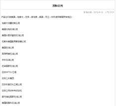 国际应用